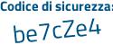 Il Codice di sicurezza è d continua con 877d32 il tutto attaccato senza spazi