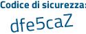 Il Codice di sicurezza è ac3c9b5 il tutto attaccato senza spazi