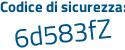 Il Codice di sicurezza è dc continua con 4f3ba il tutto attaccato senza spazi