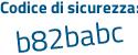 Il Codice di sicurezza è 9f3c poi 447 il tutto attaccato senza spazi