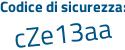 Il Codice di sicurezza è 794d9 segue 66 il tutto attaccato senza spazi