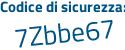 Il Codice di sicurezza è ec1f continua con 825 il tutto attaccato senza spazi