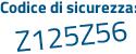 Il Codice di sicurezza è ff4 segue 83b9 il tutto attaccato senza spazi