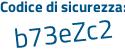 Il Codice di sicurezza è 2fb continua con 795e il tutto attaccato senza spazi