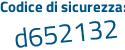 Il Codice di sicurezza è 7e164Z4 il tutto attaccato senza spazi