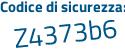 Il Codice di sicurezza è 1cc poi e916 il tutto attaccato senza spazi
