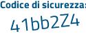 Il Codice di sicurezza è 3 continua con 797a3e il tutto attaccato senza spazi
