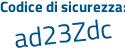 Il Codice di sicurezza è 64e2 segue e8d il tutto attaccato senza spazi