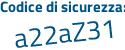 Il Codice di sicurezza è f continua con 7682e5 il tutto attaccato senza spazi