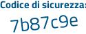 Il Codice di sicurezza è 6 segue 6f61ea il tutto attaccato senza spazi