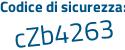 Il Codice di sicurezza è 7a1dcc3 il tutto attaccato senza spazi