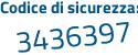 Il Codice di sicurezza è 4 continua con 154d9Z il tutto attaccato senza spazi