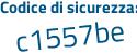 Il Codice di sicurezza è 8Z3684f il tutto attaccato senza spazi