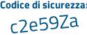 Il Codice di sicurezza è 9 poi b7dfa5 il tutto attaccato senza spazi