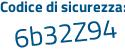 Il Codice di sicurezza è 96bd4f7 il tutto attaccato senza spazi