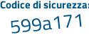Il Codice di sicurezza è ac28b23 il tutto attaccato senza spazi