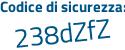 Il Codice di sicurezza è 5544 continua con 29c il tutto attaccato senza spazi