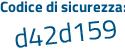 Il Codice di sicurezza è 246c65b il tutto attaccato senza spazi
