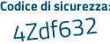 Il Codice di sicurezza è 2 poi ac923e il tutto attaccato senza spazi