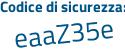 Il Codice di sicurezza è 4 segue 129b39 il tutto attaccato senza spazi