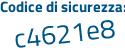 Il Codice di sicurezza è 5df6f continua con cd il tutto attaccato senza spazi
