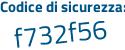 Il Codice di sicurezza è 7cZ49f2 il tutto attaccato senza spazi