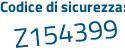 Il Codice di sicurezza è e68b9 continua con 3b il tutto attaccato senza spazi