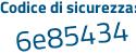 Il Codice di sicurezza è 4ae77b8 il tutto attaccato senza spazi
