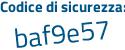 Il Codice di sicurezza è ZZ poi ab57d il tutto attaccato senza spazi