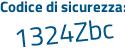 Il Codice di sicurezza è c continua con 692bd5 il tutto attaccato senza spazi
