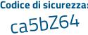Il Codice di sicurezza è 63b segue 46b9 il tutto attaccato senza spazi
