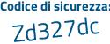 Il Codice di sicurezza è b7171 continua con 9e il tutto attaccato senza spazi