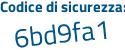 Il Codice di sicurezza è f71 poi 5c83 il tutto attaccato senza spazi