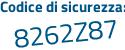 Il Codice di sicurezza è 72eb continua con e1c il tutto attaccato senza spazi