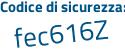 Il Codice di sicurezza è 2 continua con b51ca1 il tutto attaccato senza spazi