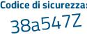 Il Codice di sicurezza è d9485b2 il tutto attaccato senza spazi