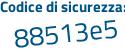 Il Codice di sicurezza è e poi cZff4c il tutto attaccato senza spazi