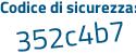 Il Codice di sicurezza è 963165f il tutto attaccato senza spazi