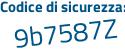 Il Codice di sicurezza è 438c81e il tutto attaccato senza spazi