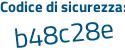 Il Codice di sicurezza è 494Z poi 33a il tutto attaccato senza spazi