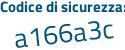 Il Codice di sicurezza è 451e9 segue aZ il tutto attaccato senza spazi