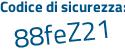 Il Codice di sicurezza è 212c2d1 il tutto attaccato senza spazi