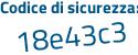 Il Codice di sicurezza è 8f poi a18d7 il tutto attaccato senza spazi
