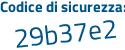 Il Codice di sicurezza è c segue 75fa33 il tutto attaccato senza spazi