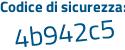 Il Codice di sicurezza è d3f9f15 il tutto attaccato senza spazi