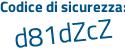Il Codice di sicurezza è 33881 continua con 12 il tutto attaccato senza spazi