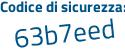 Il Codice di sicurezza è Z poi 7fe691 il tutto attaccato senza spazi
