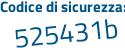 Il Codice di sicurezza è 2 continua con 8a966f il tutto attaccato senza spazi