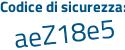 Il Codice di sicurezza è 7c8a51a il tutto attaccato senza spazi