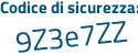 Il Codice di sicurezza è 9d22e segue 8c il tutto attaccato senza spazi